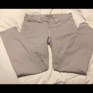 J Brand ‘French Gray Capri’ skinny jeans, Size 31